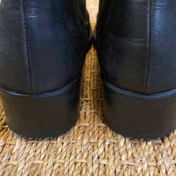 Browns Black Leather Chelsea Boots - Picture 7 of 11